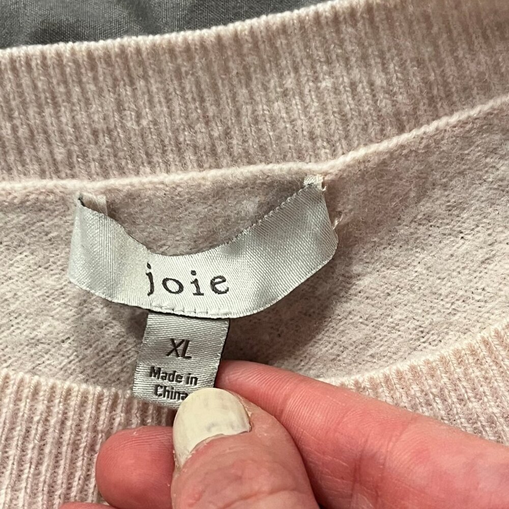Joie Wool Split Hem Pullover - /Pink - image 4